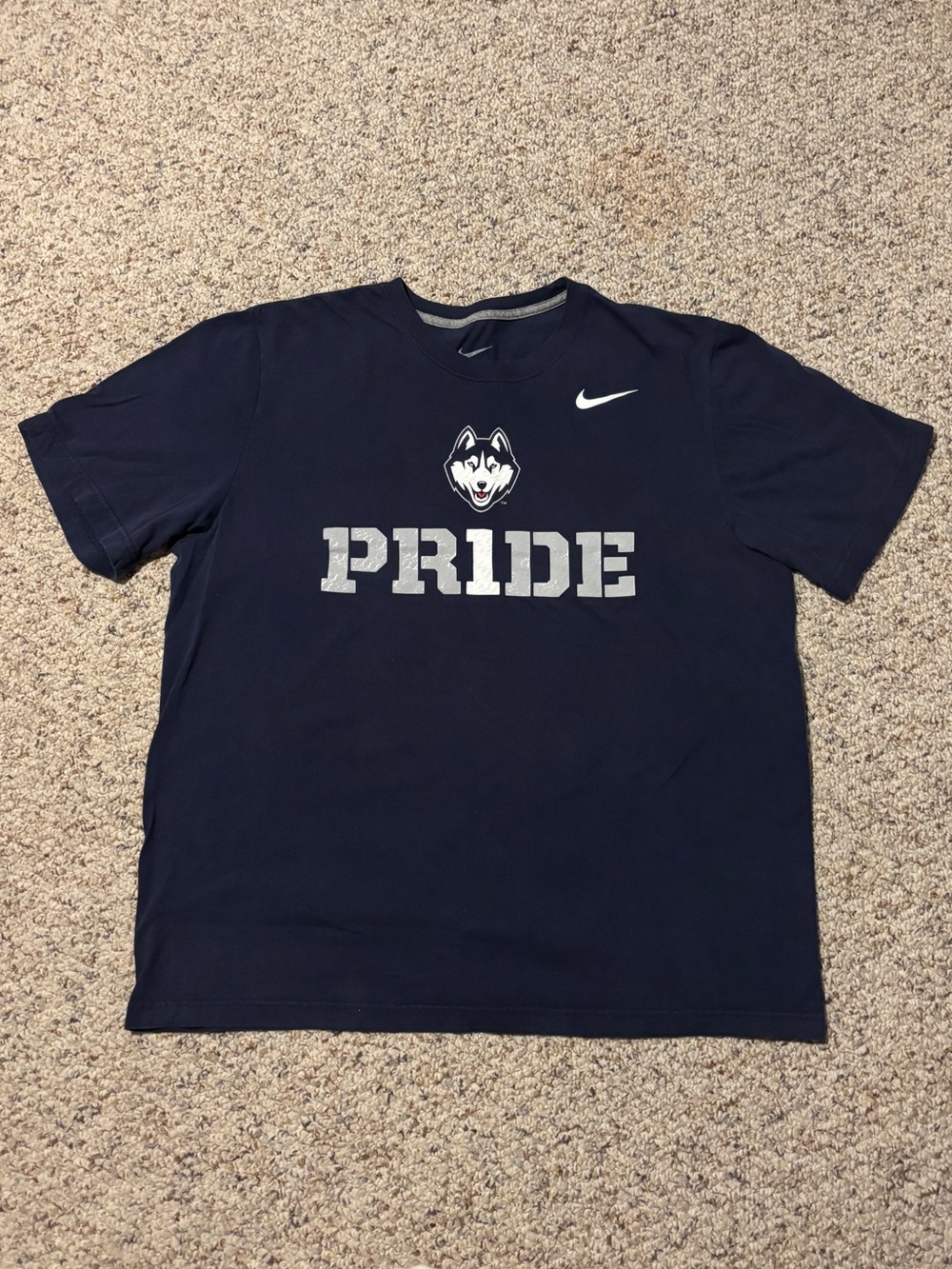 Nike Navy Short-Sleeve PRIDE Graphic Tee - Picture 2 of 7